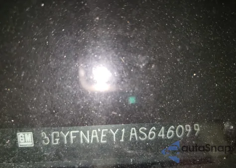 2010 Cadillac Srx Luxury Collection from USA, damaged, VIN 3GYFNAEY1AS646099